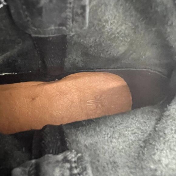 Frye Women's Wyatt Harness Boot Black Leather Bootie Size 6B - Picture 10 of 14